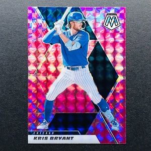 Kris Bryant - 2021 Panini Mosaic Mosaic Pink Camo #69